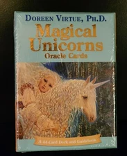 Magical Unicorns Oracle Cards Doreen Virtue AUTHENTIC, NEW SEALED, RARE, OOP