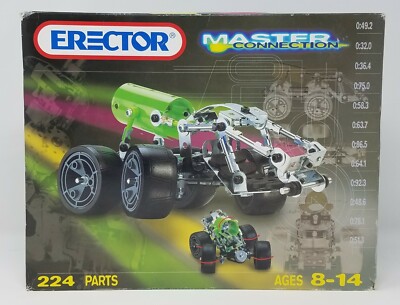Erector #0030 Master Connection Set SEALED METAL MOTORIZED