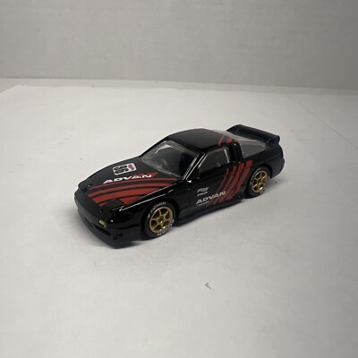 Hot Wheels Nightburnerz 7/10 1996 Nissan 180SX Type X Advan W/Real