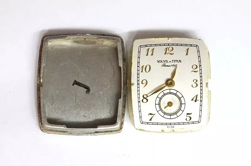Solvil et Titus 11 jewels Roma 1887 ETA 980 movement for Hobby Watchmaker