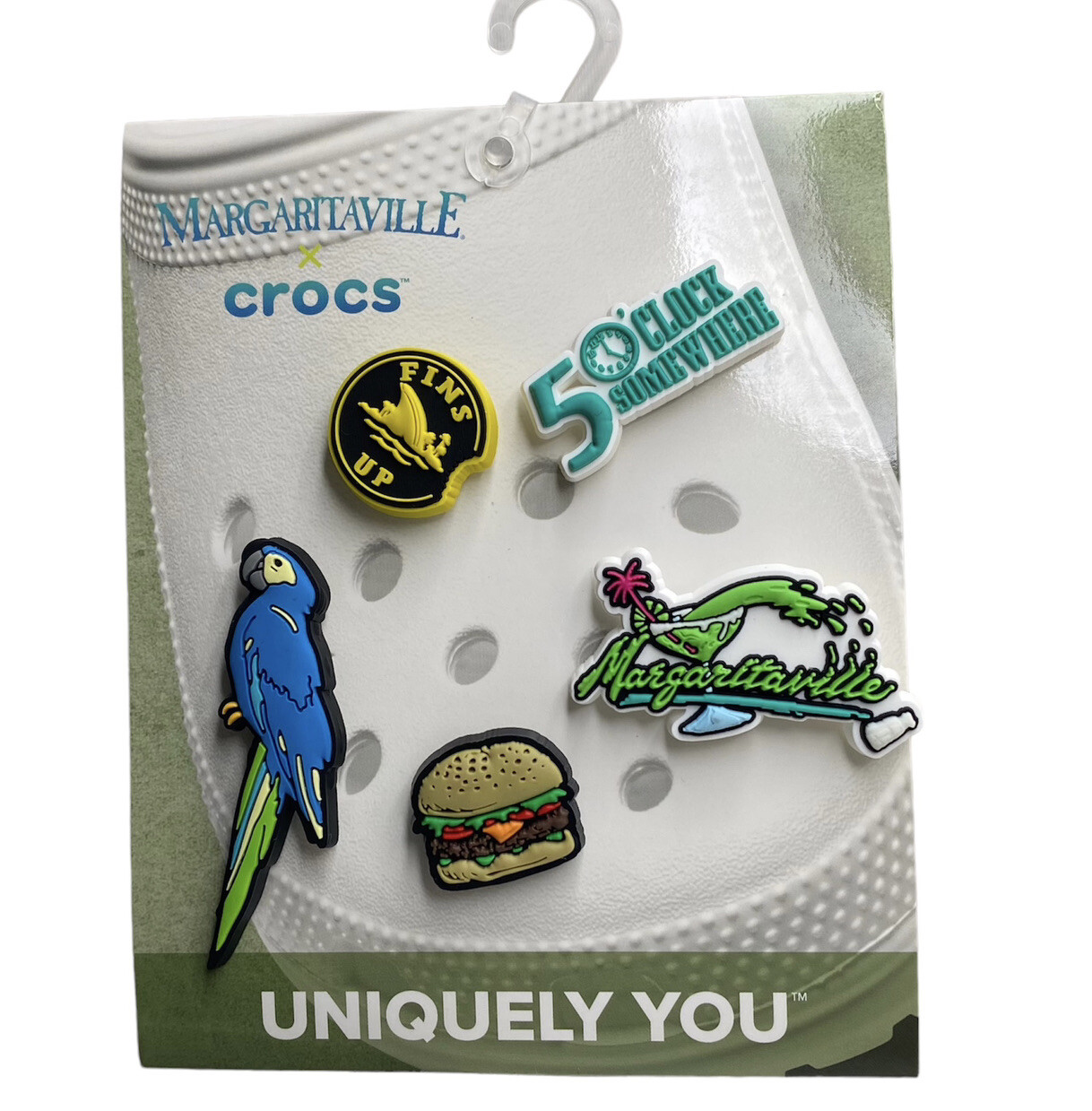 Authentic Margaritaville Crocs Jibbitz Charms 5Pack Shoes Jimmy Buffet NEW 191448866317 eBay