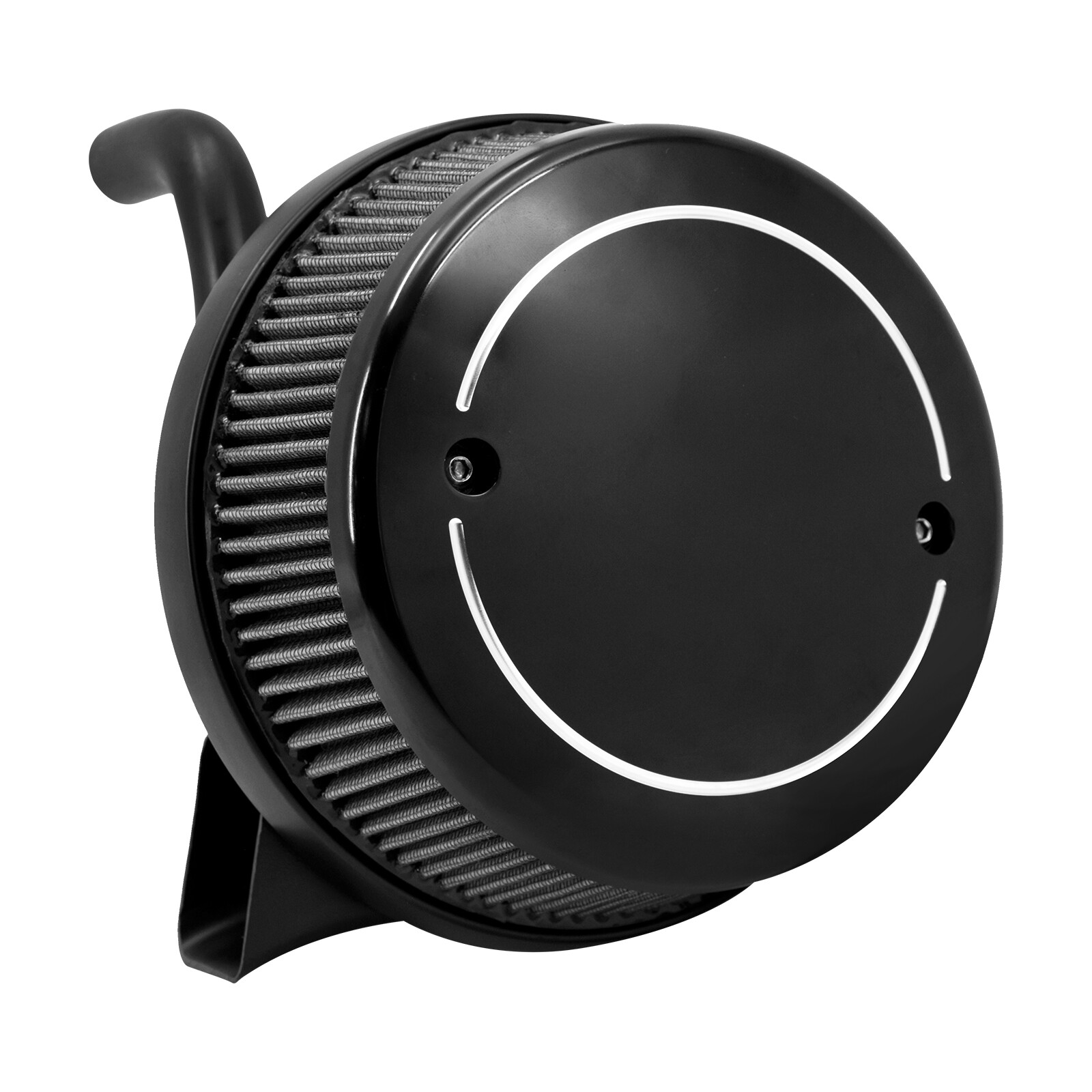 Black High Flow Air Filter Cleaner For Indian 14-2022 Chief Chieftain Dark Horse