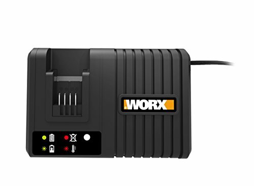Worx WA3867 Caricatore Ultra Rapido per Batterie 20V Powershare, Fino a (W8g)