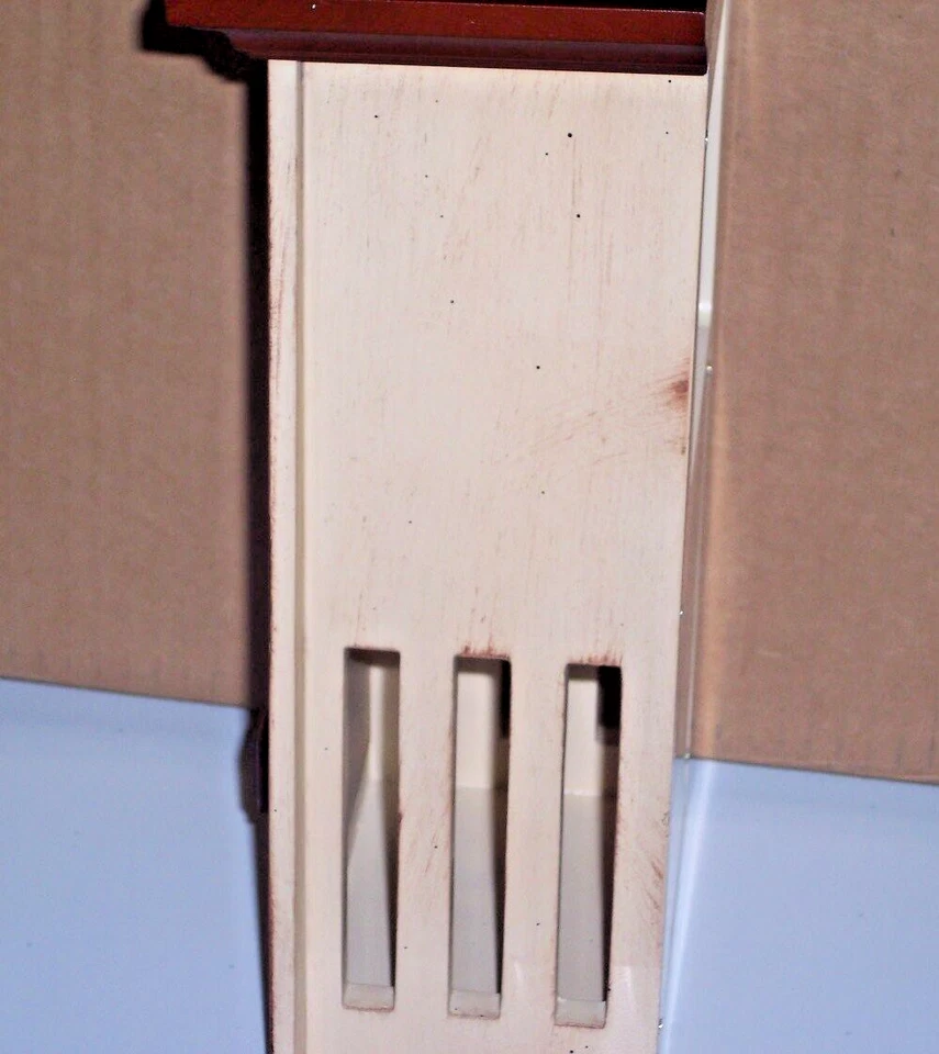 Bulova ELLSBROOK Country Collection Reloj Madera Maciza Chapa Estuche Acabado Antiguo Foto 4 de 4