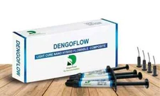 Dengen Dental DengoFlow Light Cured Flowable Composite Kit 4*2GM Shade A2