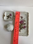 Vintage Royal Sealy smoking ash tray 3 Piece set Japan — photo 2