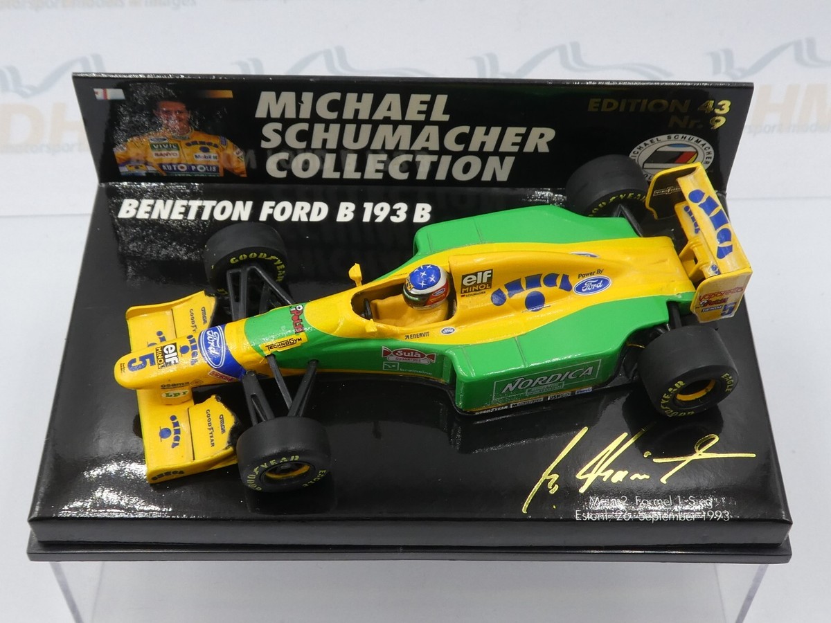 ミニカー MINICHAMPS BENETTON FORD B B193 B MINICHAMPS BENETTON FORD B B193 B