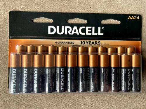 96 Duracell AA Batteries FOUR 24 Packs FREE Shipping Expiration Date duracell-9v-batteries-smoke-alarm-batteries