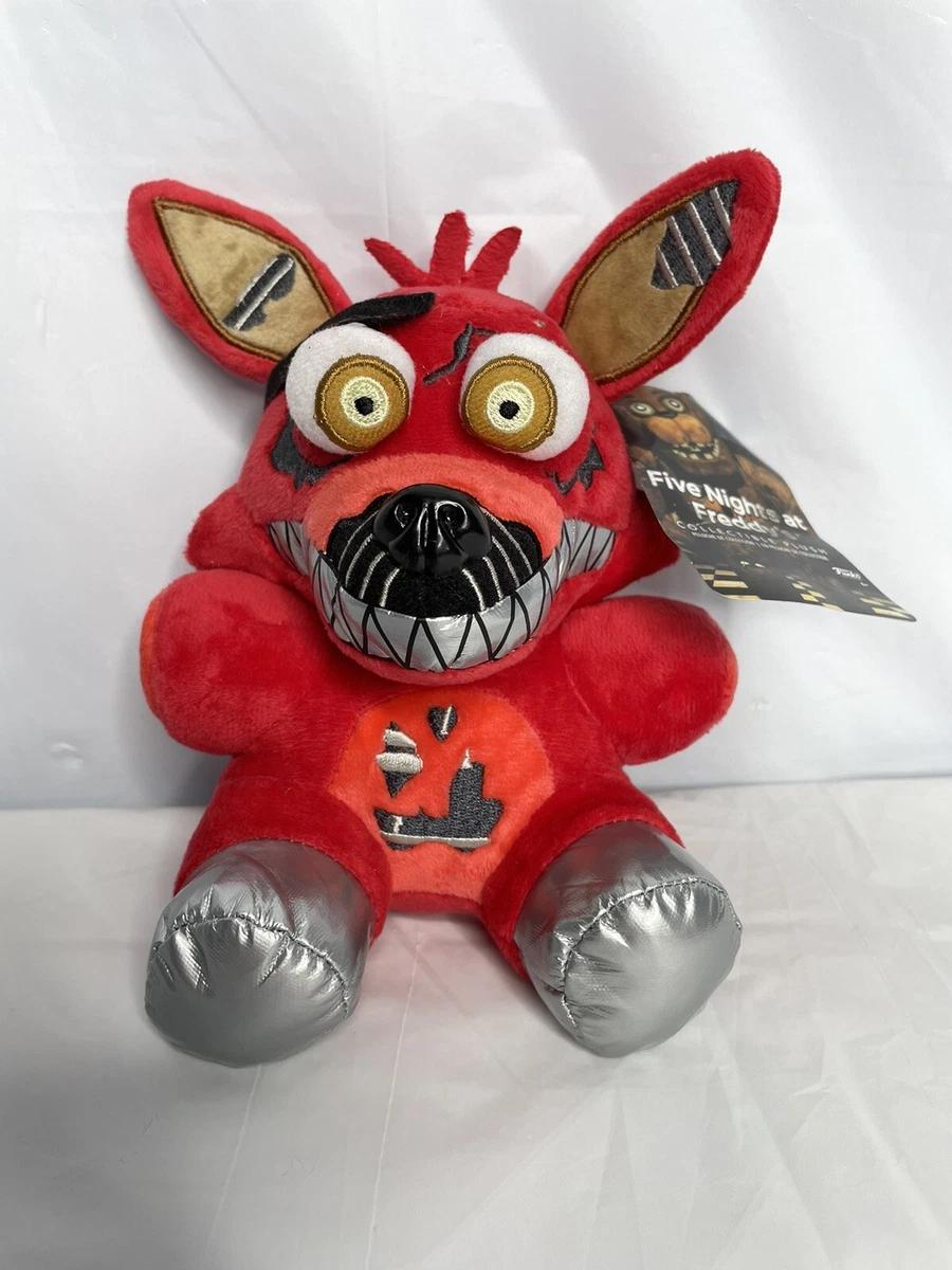 FNAF Five Nights At Freddy's NIGHTMARE FOXY 8 Funko Plush 2017 Red Stuffed  Toy