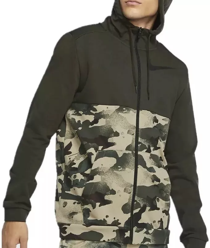 Nike camo zip hoodie mens sale