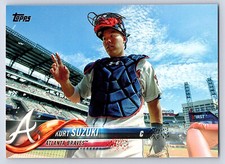 2018 Topps Series 2 Base # 608 Kurt Suzuki - Atlanta Braves