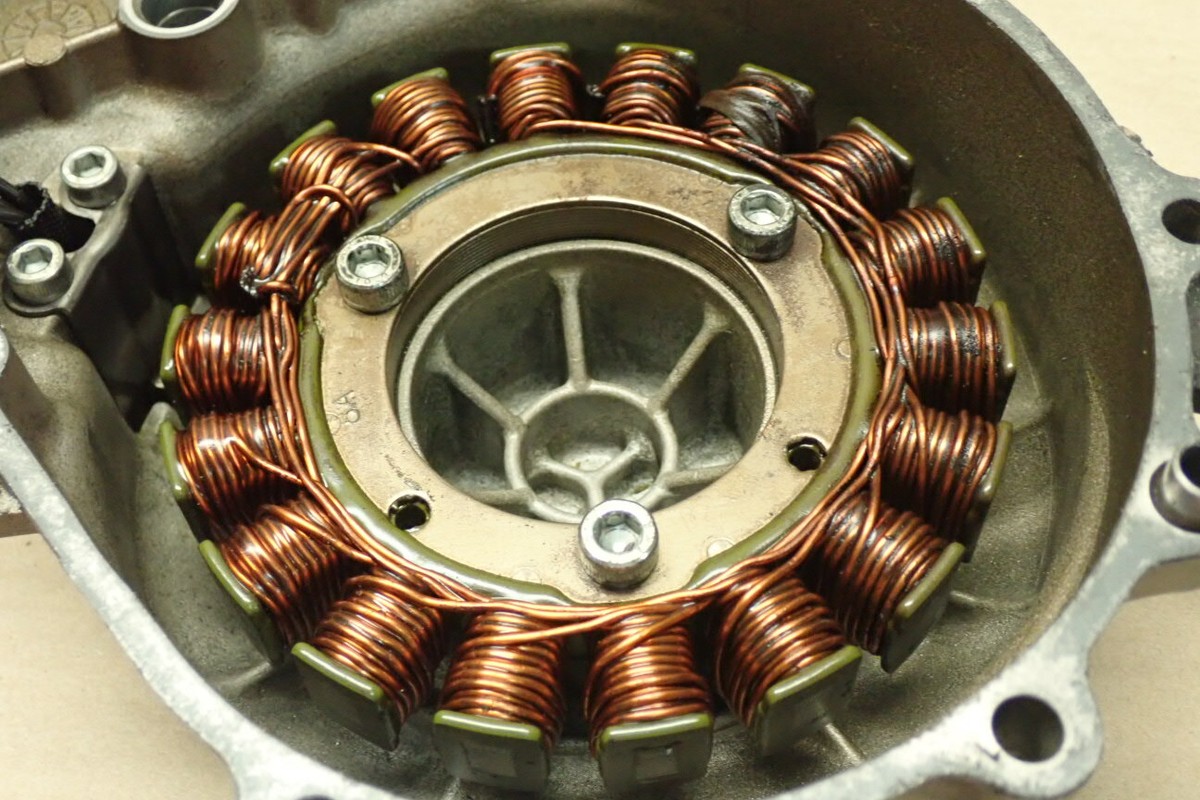 1996 KAWASAKI ZX600-E STATOR W/ COVER | eBay