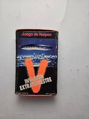 Vintage V The Invasion Tv Show Card Game