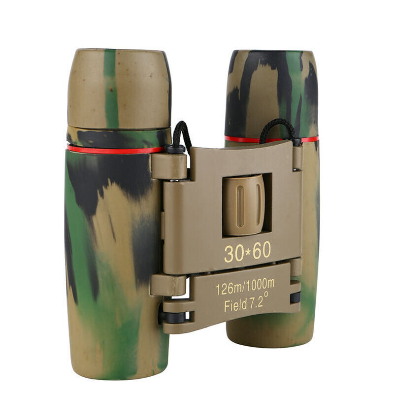 30 x 60 Mini Binoculars  HD Telescope Portable Hiking Camping Ou