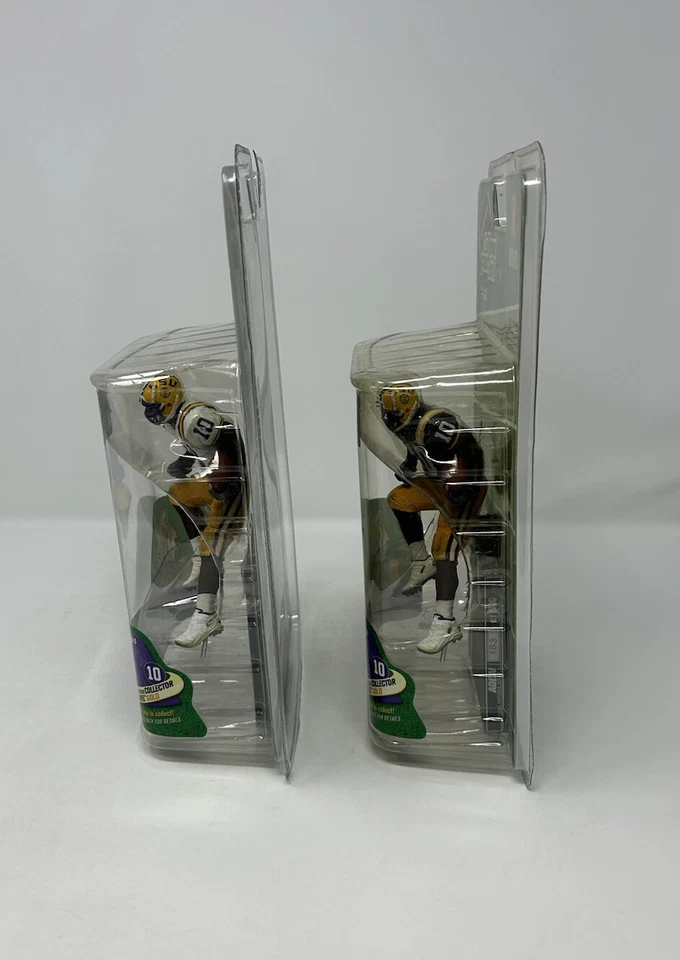 Joseph Addai LSU Tigers NCAA Series 3 McFarlane Figure Lot w/ Variant #183/500 - Image 3 of 4