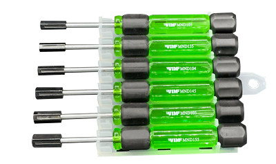 VIM Tools MND100 6 Pcs Miniature Nut Driver Set  Metric
