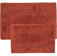 Lavish Home 2-piece Cotton Bath Mats