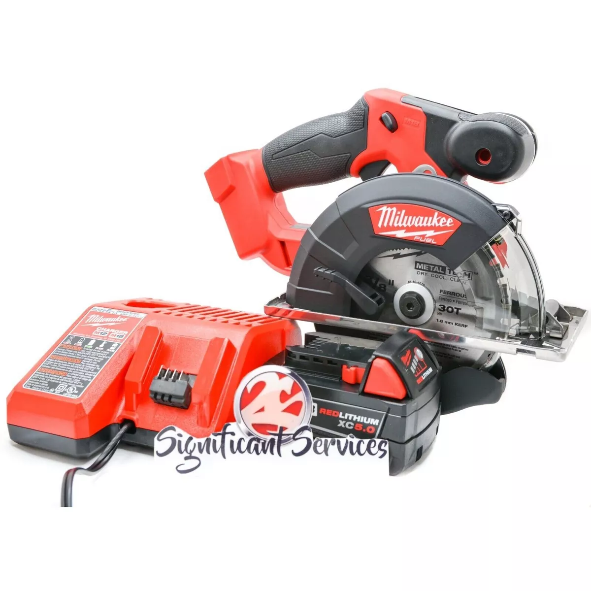 Milwaukee 2782 20 Li ion 5.0 Ah Brushless M18 FUEL Metal Cutting Circ Saw Kit