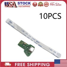 10Pcs USB Charging Button Board 12PIN Cable For SONY PS4 JDS-040