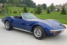 1972 Chevrolet Corvette Convertible 24x36 Inch Poster Classic Car 1972 Chevrolet Corvette Convertible 24x36 Inch Poster Classic Car