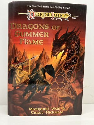 DragonLance Saga Dragons of Summer Flame, HC/DJ, 1st Edition, 1st