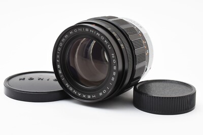 RARE《Near MINT》KONISHIROKU HEXANON 100mm F/2.8 Lens For KONICA F From JAPAN   