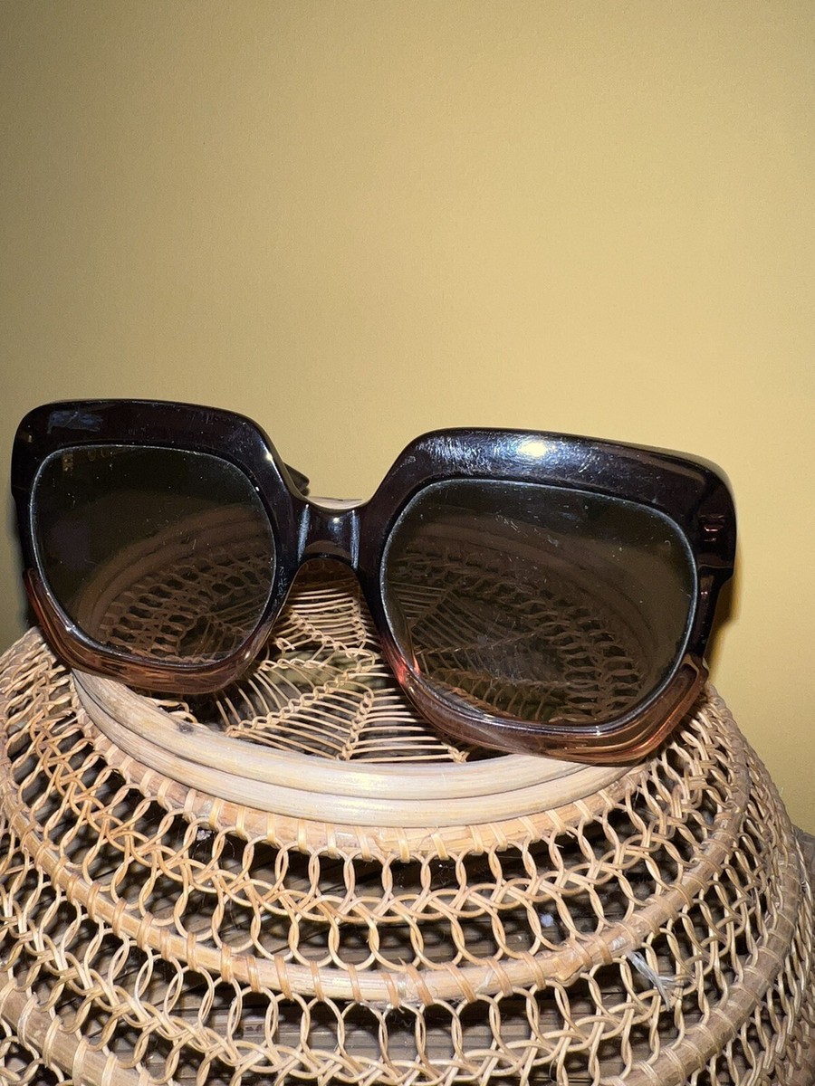 小物 Rare Vintage Dior 70s Sunglasses Vintage Christian Dior 1970's Oversized Optyl D07 Sunglasses | eBay