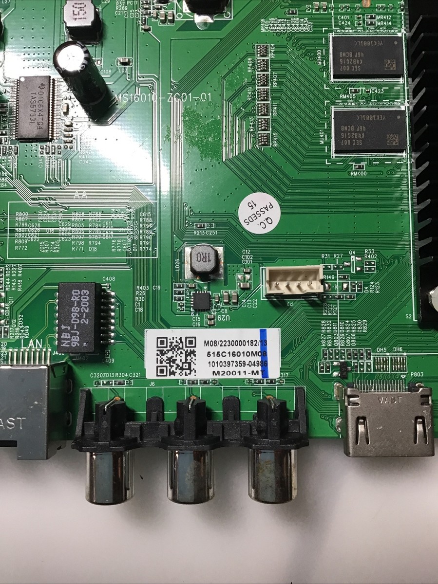 ONN 55” 100012586 Complete LED TV Repair Parts Kit 1 SEE NOTE 180