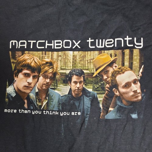 Vintage Matchbox Twenty More Than You Think 2003 Tour T Shirt Size Large - Picture 2 of 7