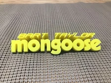 Rad BMX Movie Bart Taylor Mongoose inspired 3D Printed Art. SEE VIDEO