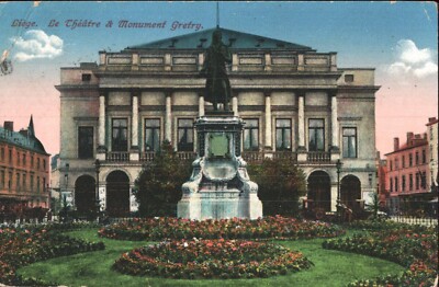 Liege , ´le Theatre & Monument Gretry 