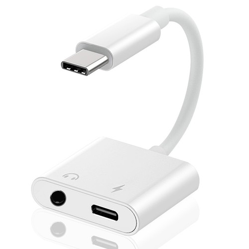 Extra 2in1 3.5mm Adapter & Date Cable for Samsung Galaxy Tab S5e T720 T725 T727A - 第 1/1 張圖片