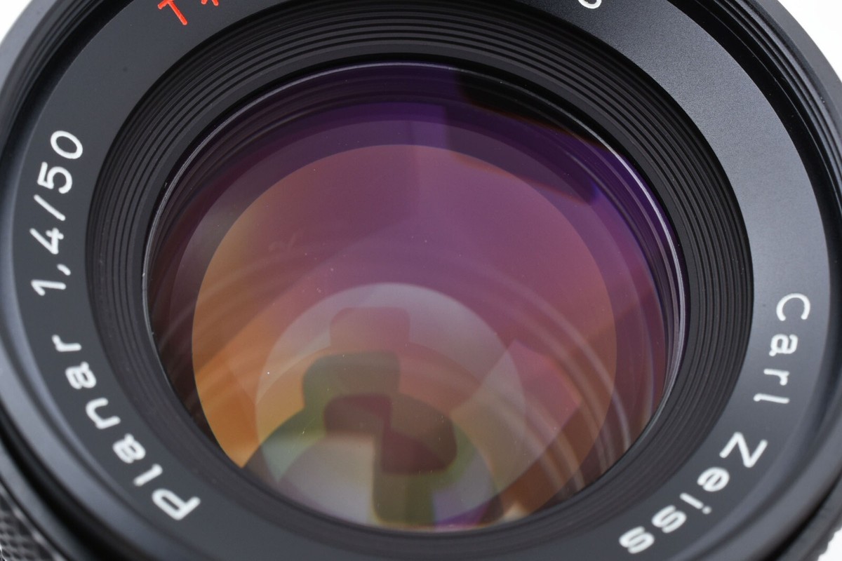 美品 CONTAX CarlZeiss Planar 50mm f1.4 AEJ NEAR MINT w/Caps】Contax Carl Zeiss Planar 50mm f/1.4 T* AEJ