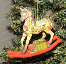 Trail of Painted Ponies,SANTA'S WORKSHOP Ornament 6001113 Rocking Horse