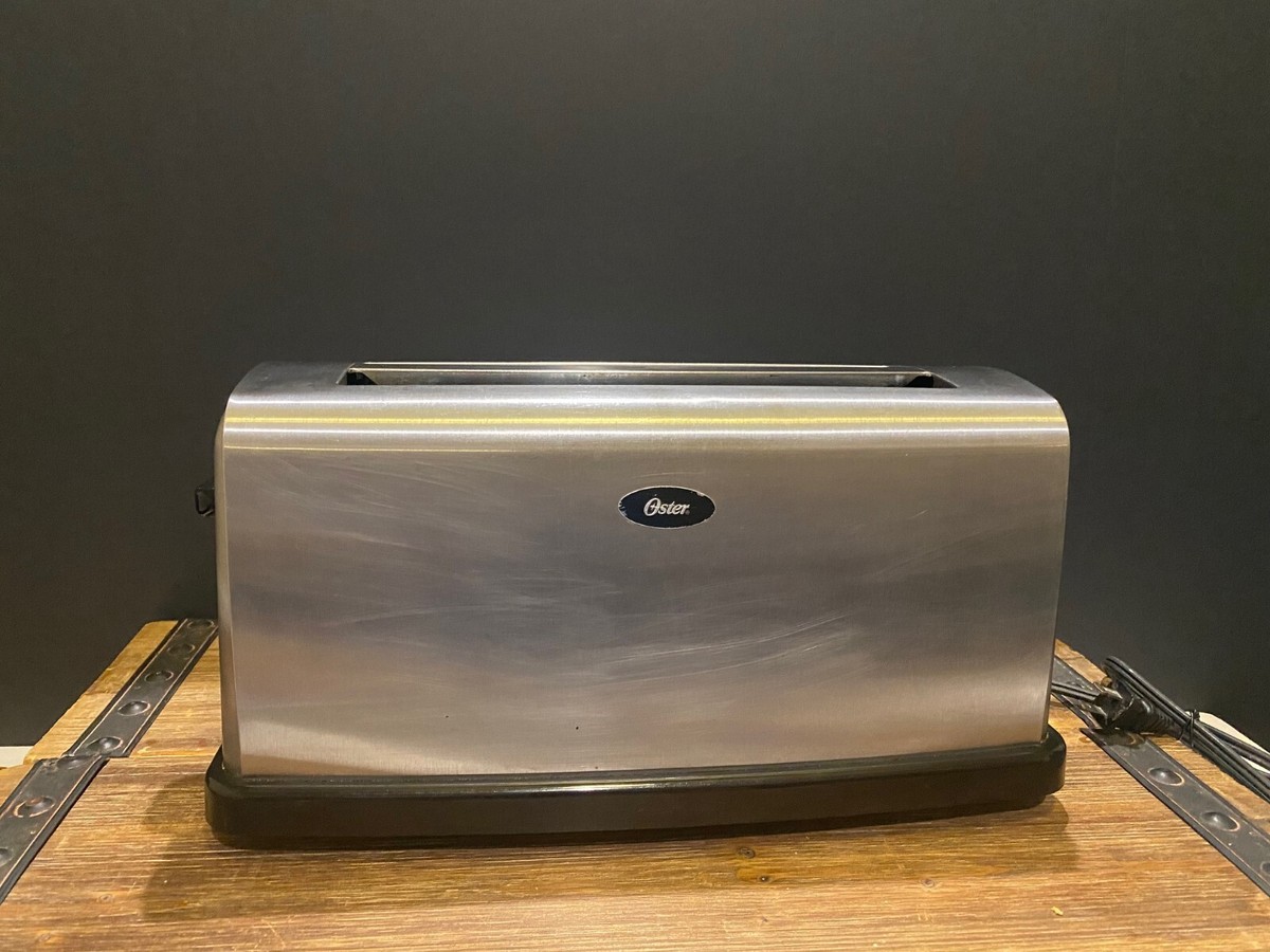 Oster Vintage Toaster Model 6327-000. Stainless Steel Great