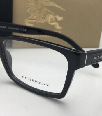 【Digtal】BURBERRY BLACKLABEL New BURBERRY Eyeglasses B 2108 3001 54-16 140 Shiny Black Frames w