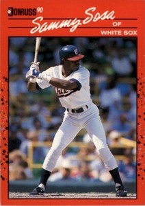 1990 Donruss Sammy Sosa #489