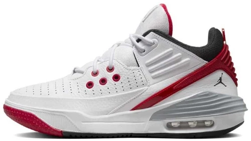 Jordan Max Aura 5 White Varsity Red