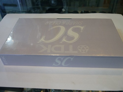 CASETE DE VIDEO VHS TDK SC E-180 3 HORAS NÍTIDO Y CLARO / NUEVO SELLADO - Imagen 4 de 12