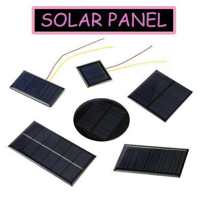 3V 5V 12V 2V 6V Solarzelle 9V 10V 5.5V Solarmodul Photovoltaikmodul Solarpa H6V4