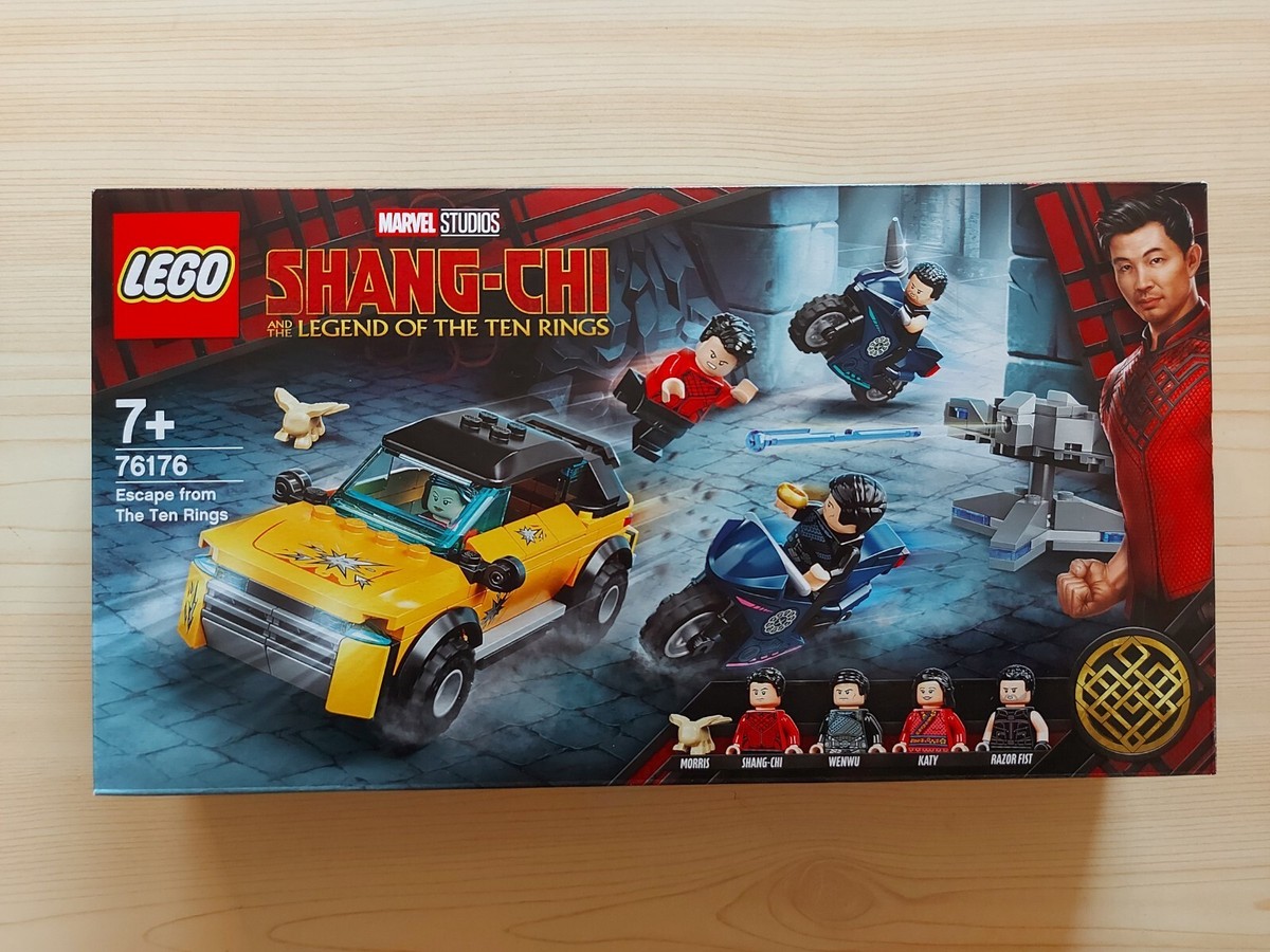 LEGO Super Heroes:Escape from The Ten Rings(76176) MINT+SEALED PLUS FREE  GIFTS