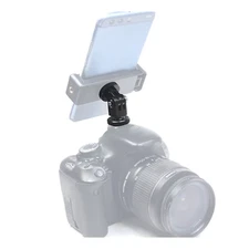 For GoPro Camera 360° Rotatable Cold Shoe 1/4 Screw Adapter Mounting Bracket