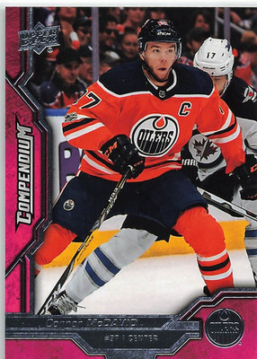 2018-19 Upper Deck Compendium MAGENTA  BASE SP  ACHIEVEMENTS  Connor McDavid SSP