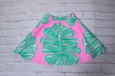 Lilly Pulitzer Girl's Sz 8 Skirt Full Pink Green