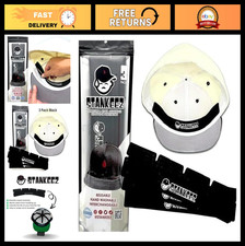Reusable Hat Sweat Liners - Non-Adhesive Sweat Shields Odor Protectors - 3 Pac