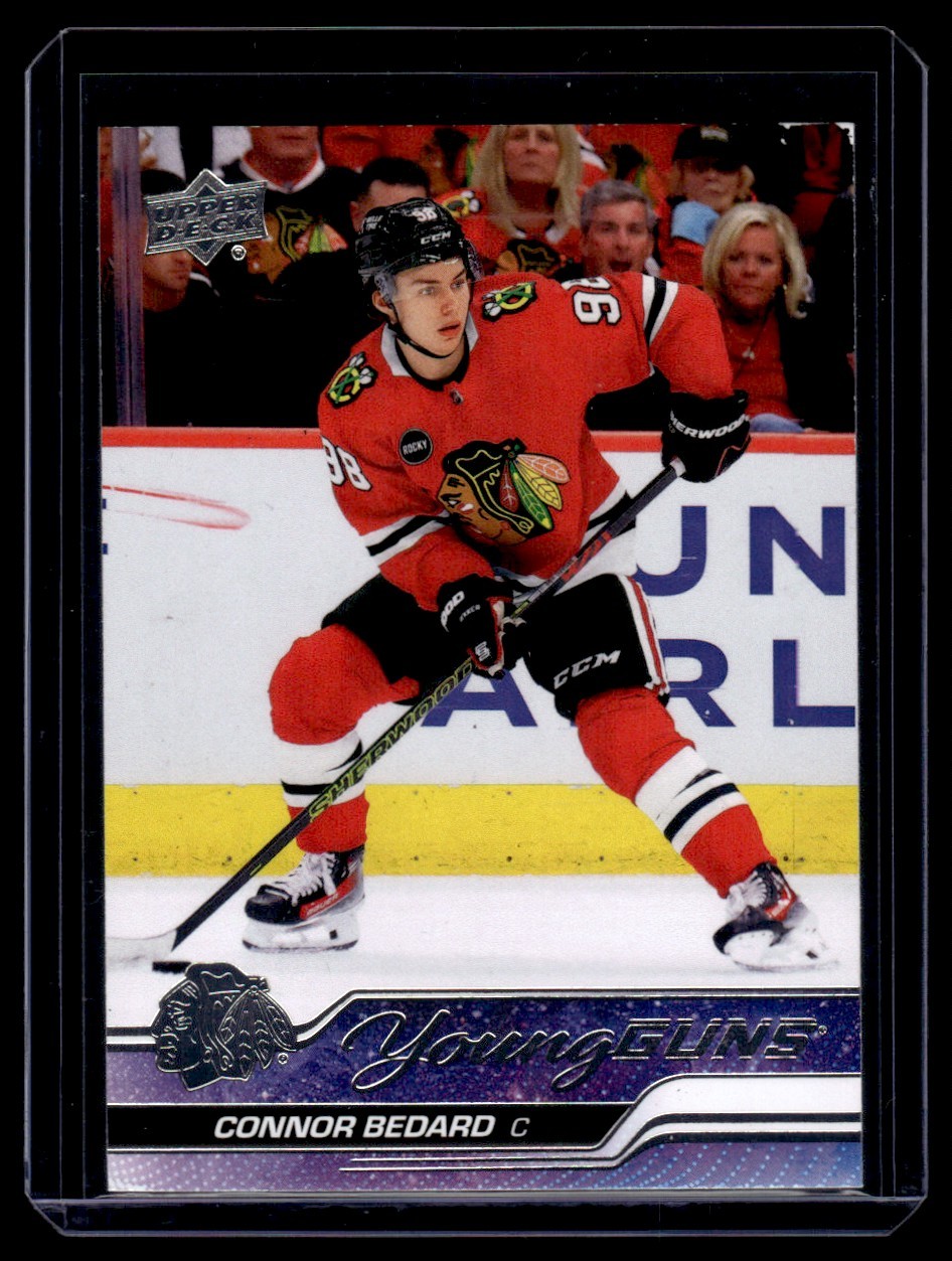 2023-24 Upper Deck Series 2 Young Guns Connor Bedard Rookie #451