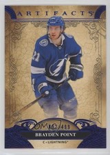2020-21 Upper Deck Artifacts Blue Sapphire 92/499 Brayden Point #44 1x1