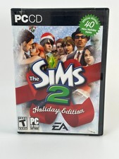 The Sims 2: Holiday Edition PC for Windows Game 4 Disks Good Condition EA