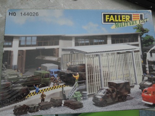 Faller H0 144026 militar rampa de acceso cubierta original soldada embalaje original (KKM) | Zustand: Gebraucht