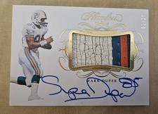 2019 Panini Flawless Mark Duper Patch Auto 01/25 GAME USED WORN Gold